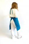 Linen Apron with Pockets for Kitchen, Garden