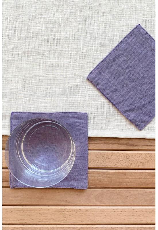 Linen table coasters All colors and sizes