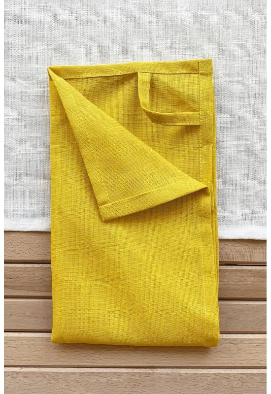 Linen towel for kitchen and bath