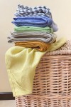 Linen towel for kitchen and bath