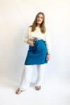 Linen waist apron with pockets 
