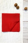 Red Linen Cloth Napkins