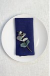 Navy Dark Blue | Linen Cloth Napkins 