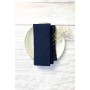 Linen napkins in Dark blue