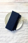 Navy Dark Blue | Linen Cloth Linen napkins 