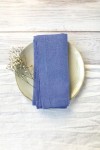 Light Sky Blue Linen Cloth Napkins