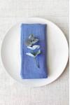 Sky Light blue cloth linen napkins wedding dinner