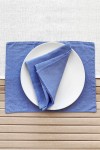 Light Sky Blue Linen Cloth Napkins