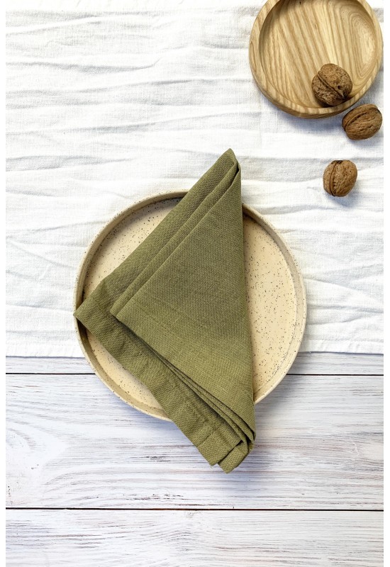 Linen Cloth Napkins in a Variety of Colors 