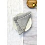 Linen napkins in Light gray
