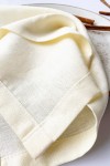 Off-White | Ivory Linen Cloth Linen napkins 