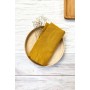 Linen napkins in mustard yellow