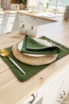  Linen Table Placemats | Various Colors, Sizes 