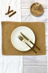  Linen Table Placemats | Various Colors, Sizes 