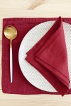  Linen Table Placemats | Various Colors, Sizes 