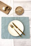  Linen Table Placemats | Various Colors, Sizes 