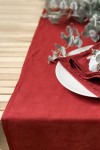 Red Wine - Maroon Table Runner 