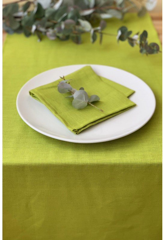 Linen Table Runners in Various Colors and Sizes