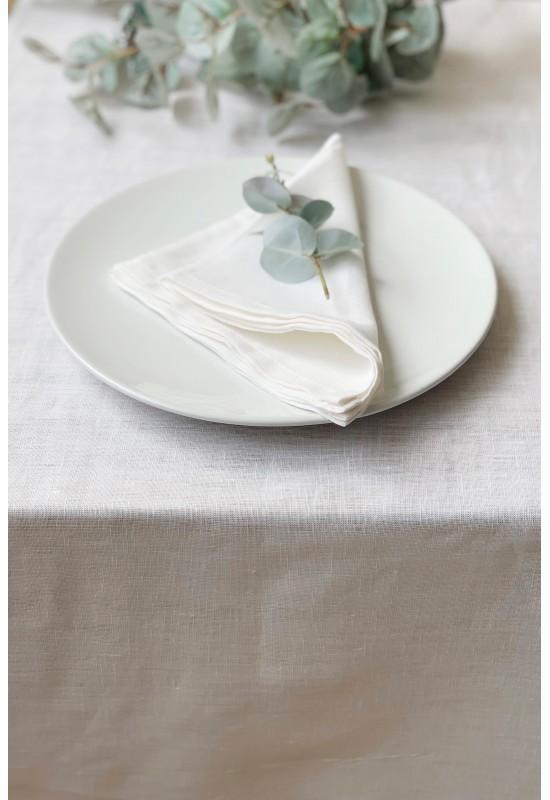 White table runners linen elegant wedding modern 