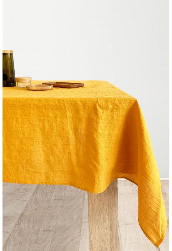 Linen Tablecloths in Various Colors, Sizes