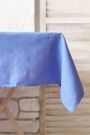 Light - Sky Blue Linen Tablecloth