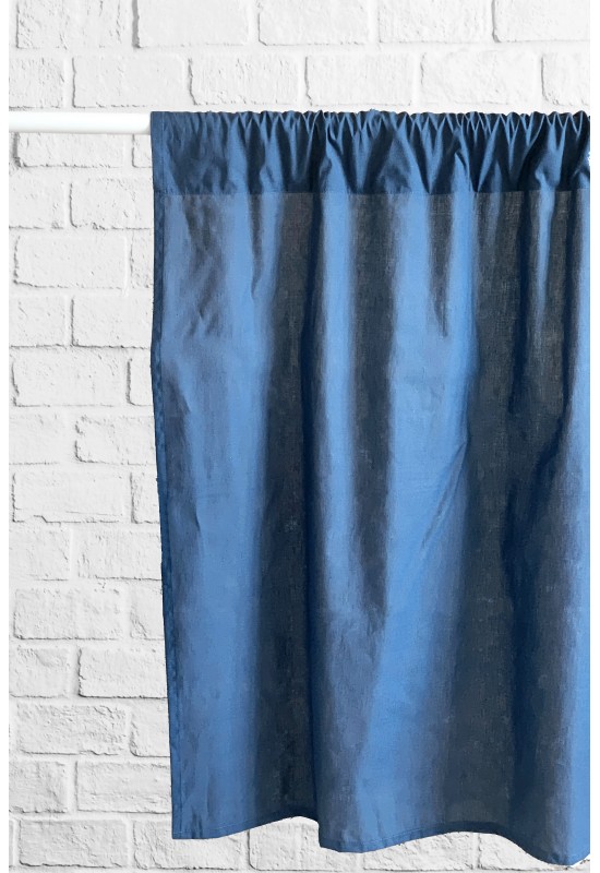 Linen Cafe Curtains - Various Sizes & Colors