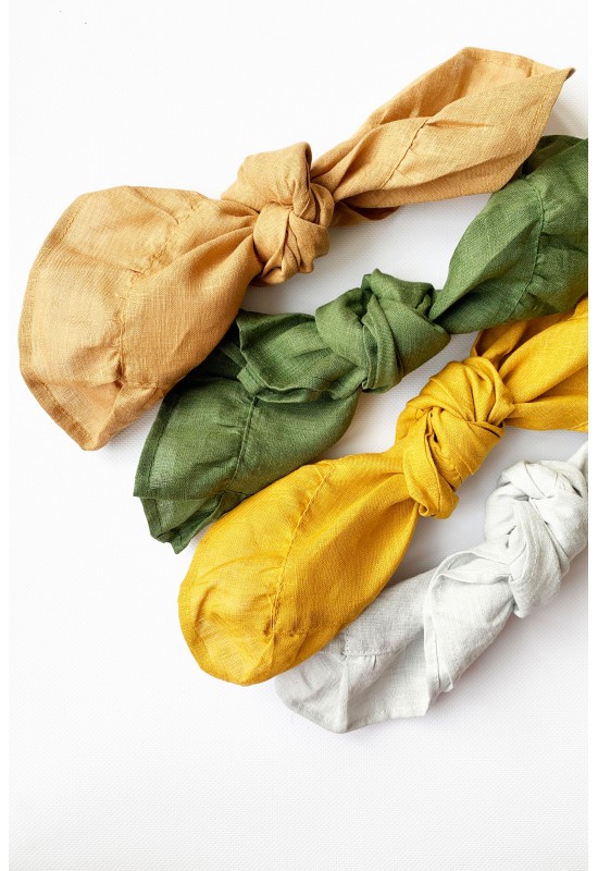 Linen Cloth Napkins with Ruffles