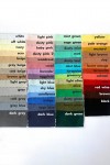 Cotton table runner in 50 Colors - Custom Cover