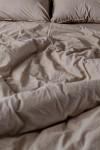 Set of flat and fitted cotton sheets