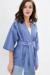 Linen kimono Wrap jacket for women
