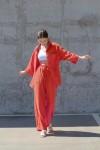 Linen kimono shirt for women