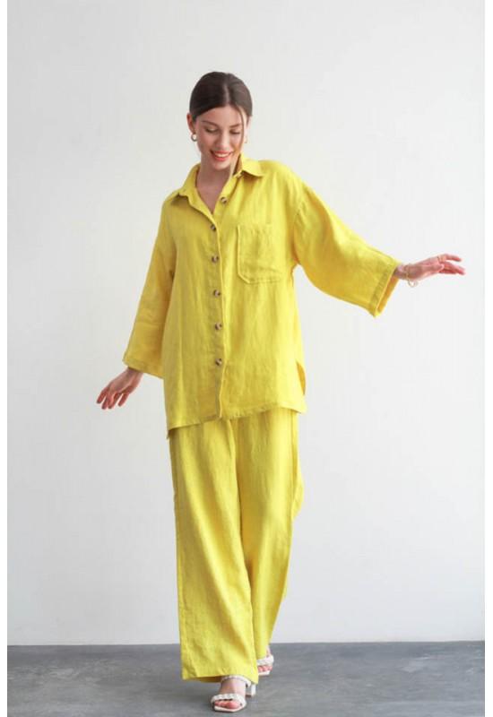 Linen shirt LINA in various colors