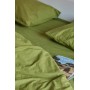 Cotton bedding set 4 pcs in Olive