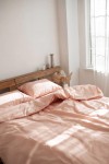 Dusty pink cotton bedding set