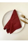 Set of 2 Cotton Napkins, Various Colors and Sizes