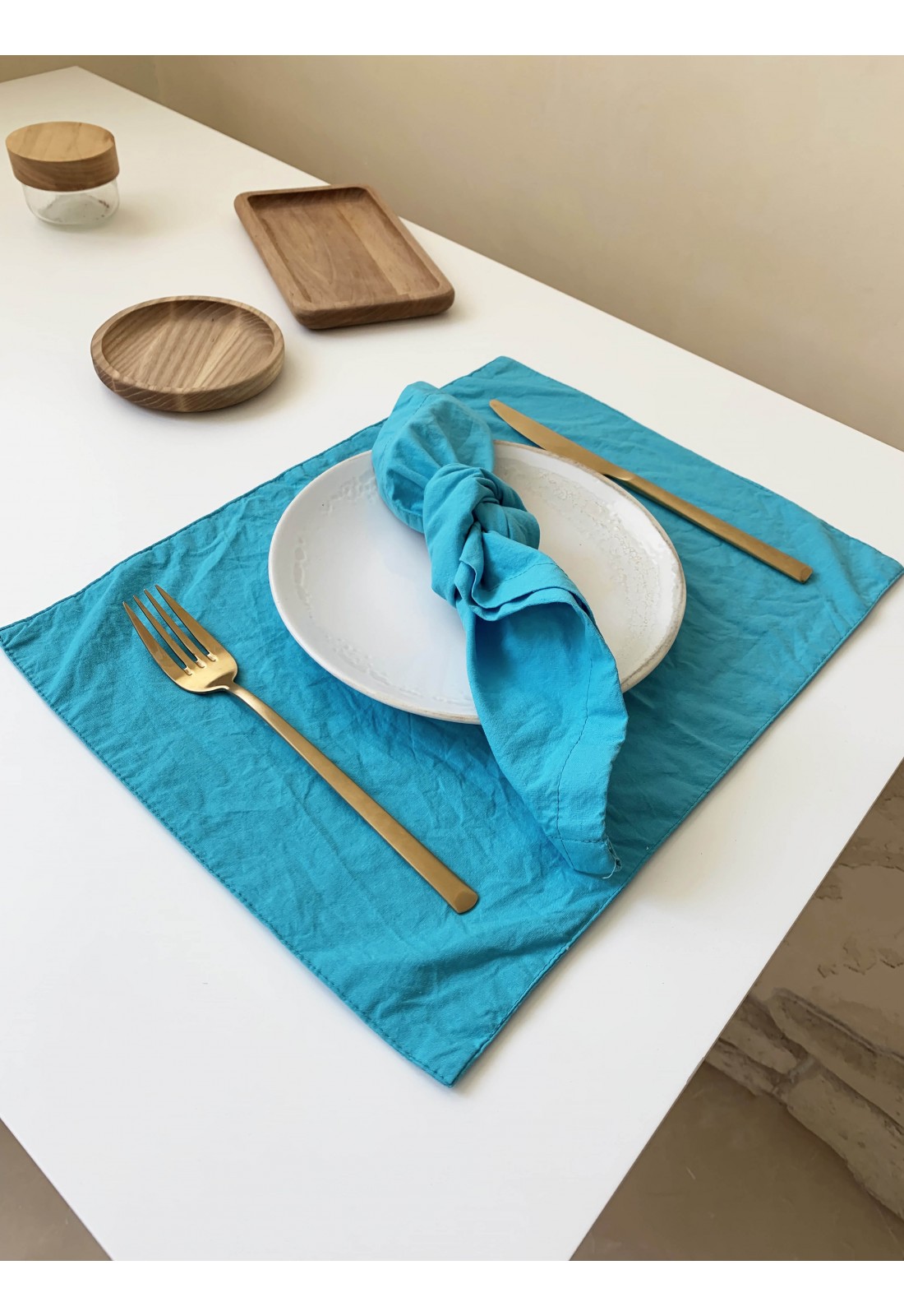Set of 2 Cotton Napkins in Various Sizes and Colors Bulk and Retail