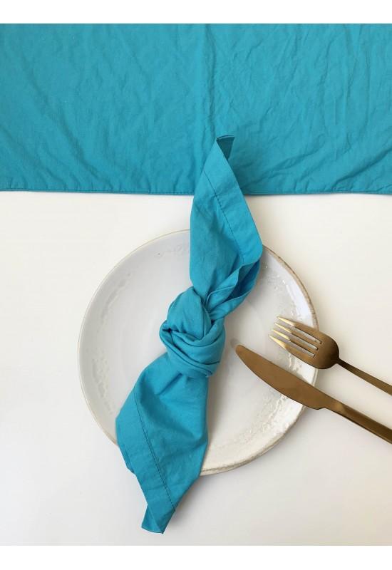 Set of 2 Cotton Napkins, Various Colors and Sizes
