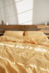 Cotton bedding set in yellow