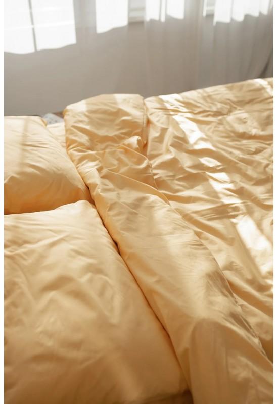 Cotton bedding set 4 pcs in Yellow