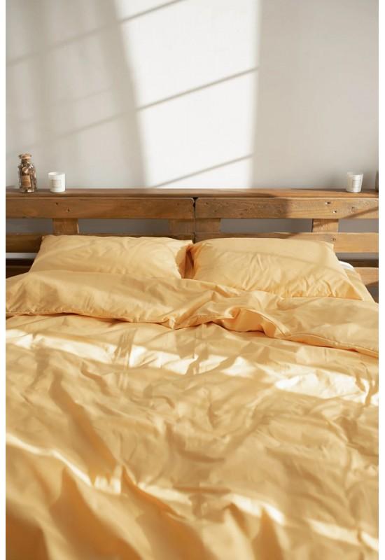Cotton bedding set in yellow
