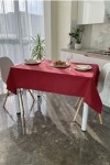 Dark Red Wine - Merlot Cotton Tablecloth 