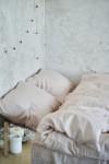 Sateen cotton bedding set in light pink All sizes