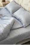 Light gray sateen cotton bedding set All sizes