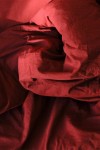 Red wine cotton bedding set