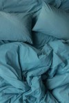 Cotton bedding set Dusty teal