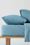 Cotton bedding set Dusty teal