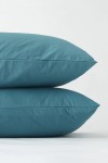 Cotton bedding set Dusty teal