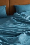 Cotton bedding set Dusty teal