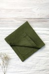 Moss Forest Green Linen Cloth Linen napkins