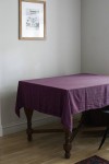 Deep Purple | Violet Linen Tablecloth 